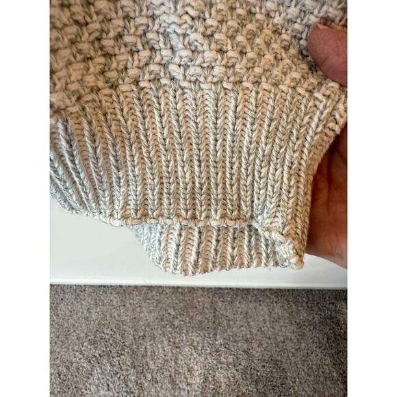 Private Club Vintage Long Sleeve Oversized Pullover Sweater Geometric Cream 2x - Picture 4 of 8